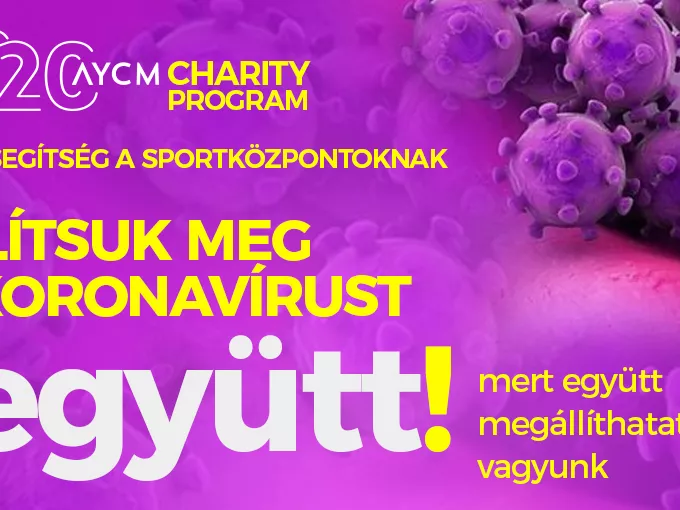 Koronavírus - AYCM segítség a sportközpontoknak