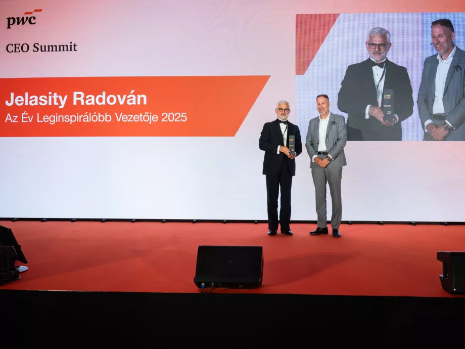 Jelasity Radován lett 2025 leginspirálóbb vezetője