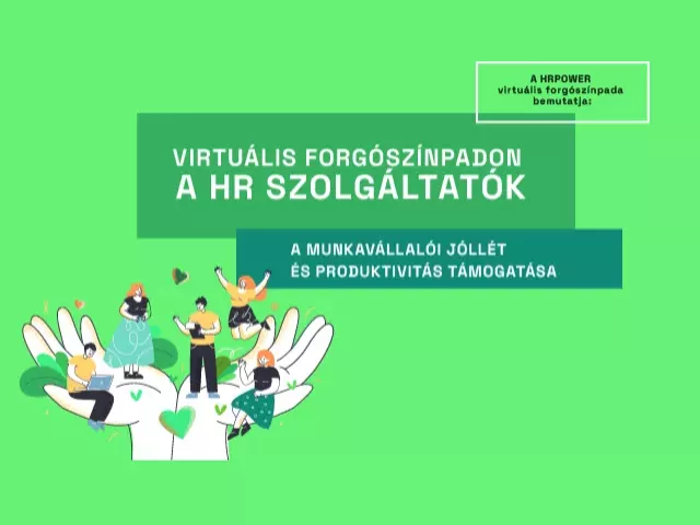 LAST CALL: Ne hagyd ki a december 3-ai „Virtuális forgószínpadon a HR szolgáltatók” című webinárunkat