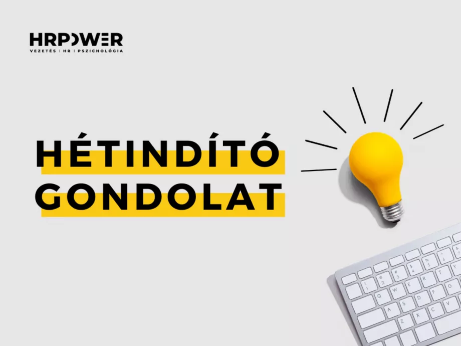 Hétindító gondolat: Nem mindegy, hogy rivalizálunk vagy versengünk